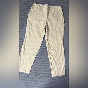 Cato Women's Cream Pantsuit Pants